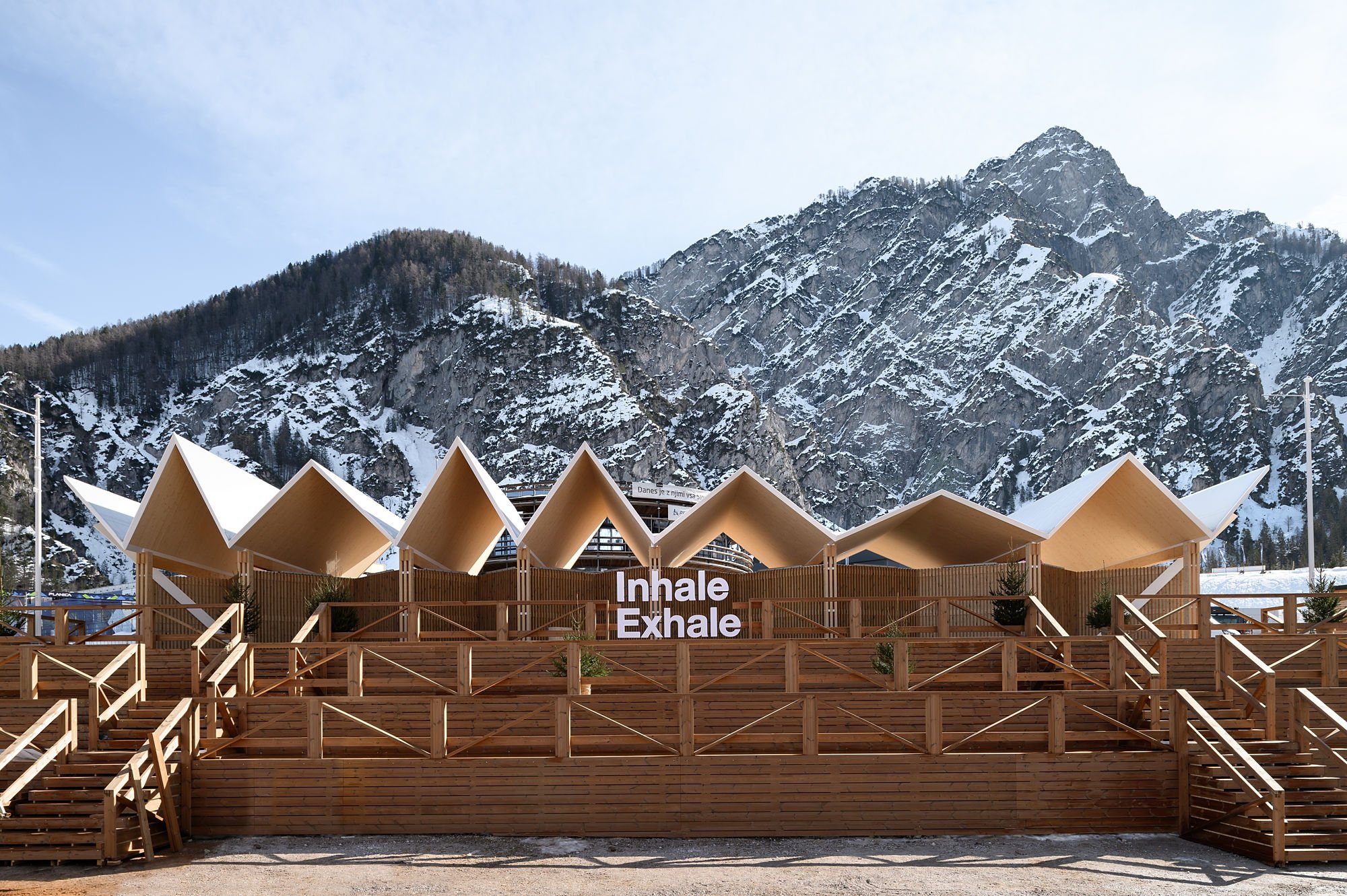 Stora Enso Pavilion at FIS Nordic World Ski Championships Pavilion Planica, Slovenia